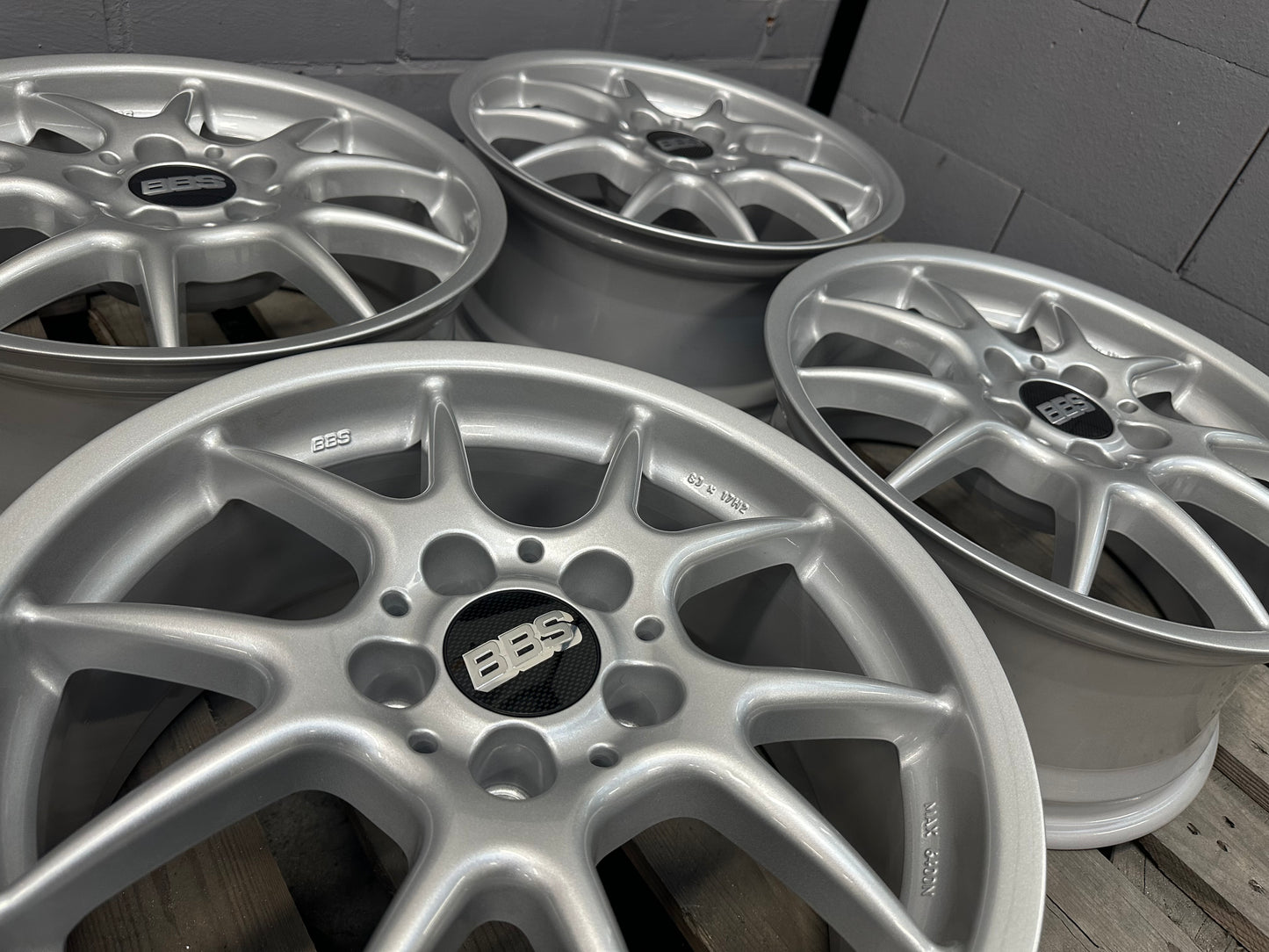 17” BBS RK 5x112 wheels ( RK 013 )