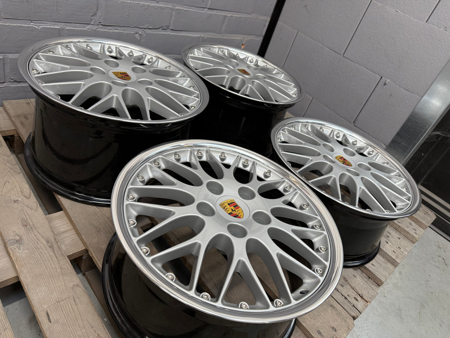 18” Porsche Sportclassic II 5x130 wheels ( BBS RS )