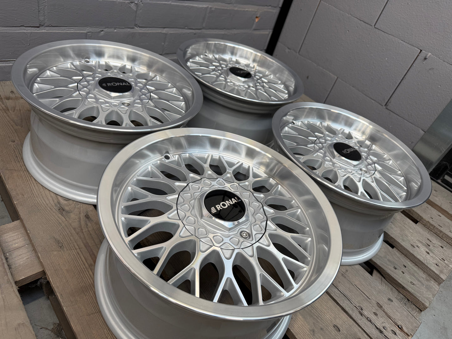 15” Ronal LS 4x100 wheels