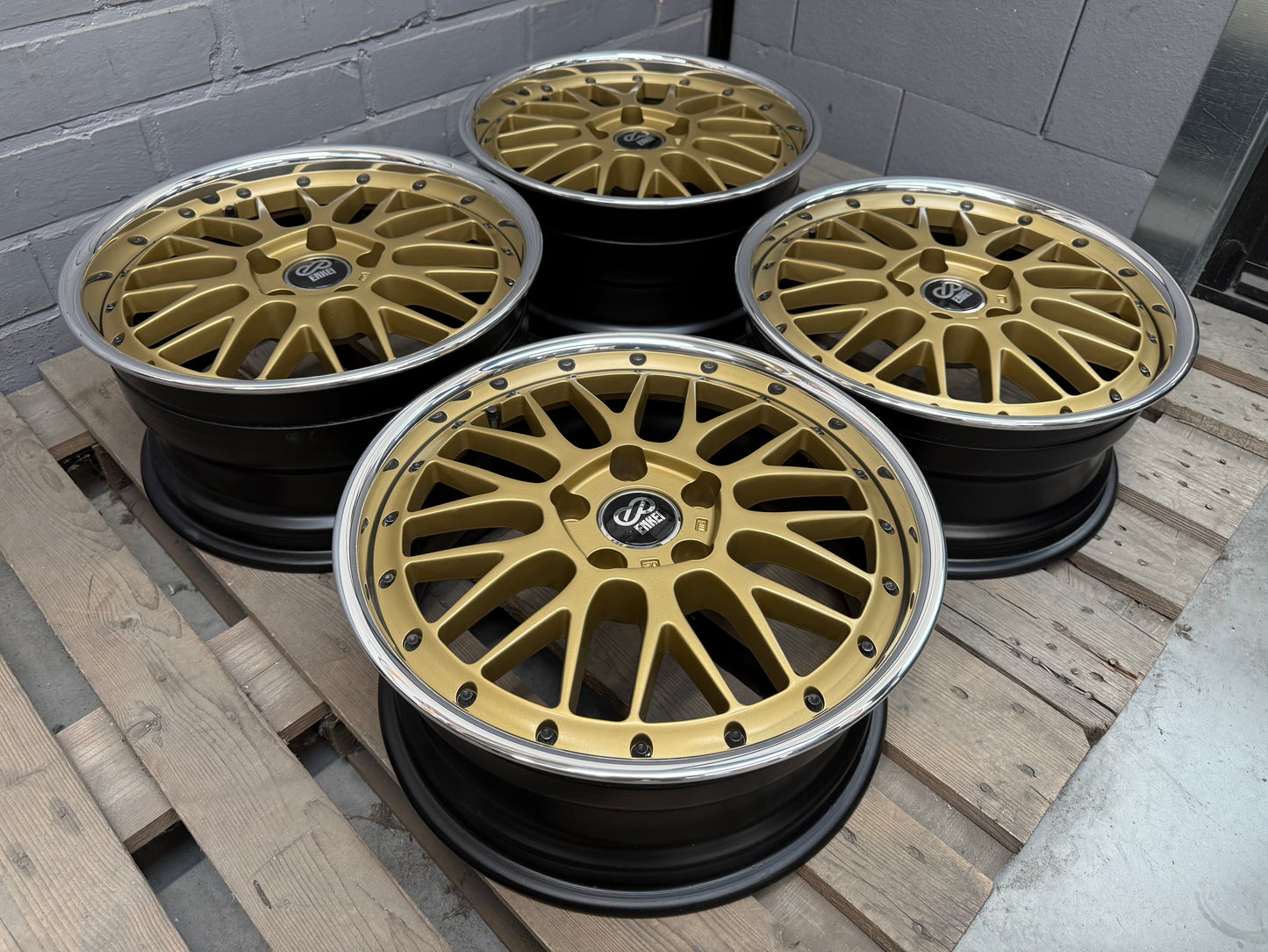 17” Enkei Algernon 5x114.3 wheels