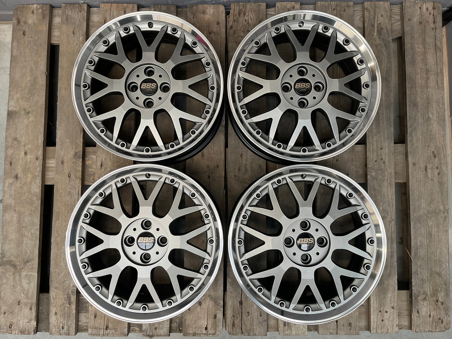 17” Custom mini cross spoke 4x100 wheels ( BBS RS 873 )