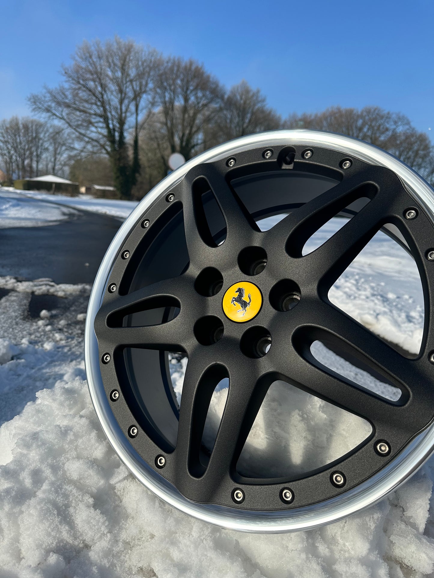 19” Ferrari BBS 5x112 wheels ( 4x Front 8.5x19 )