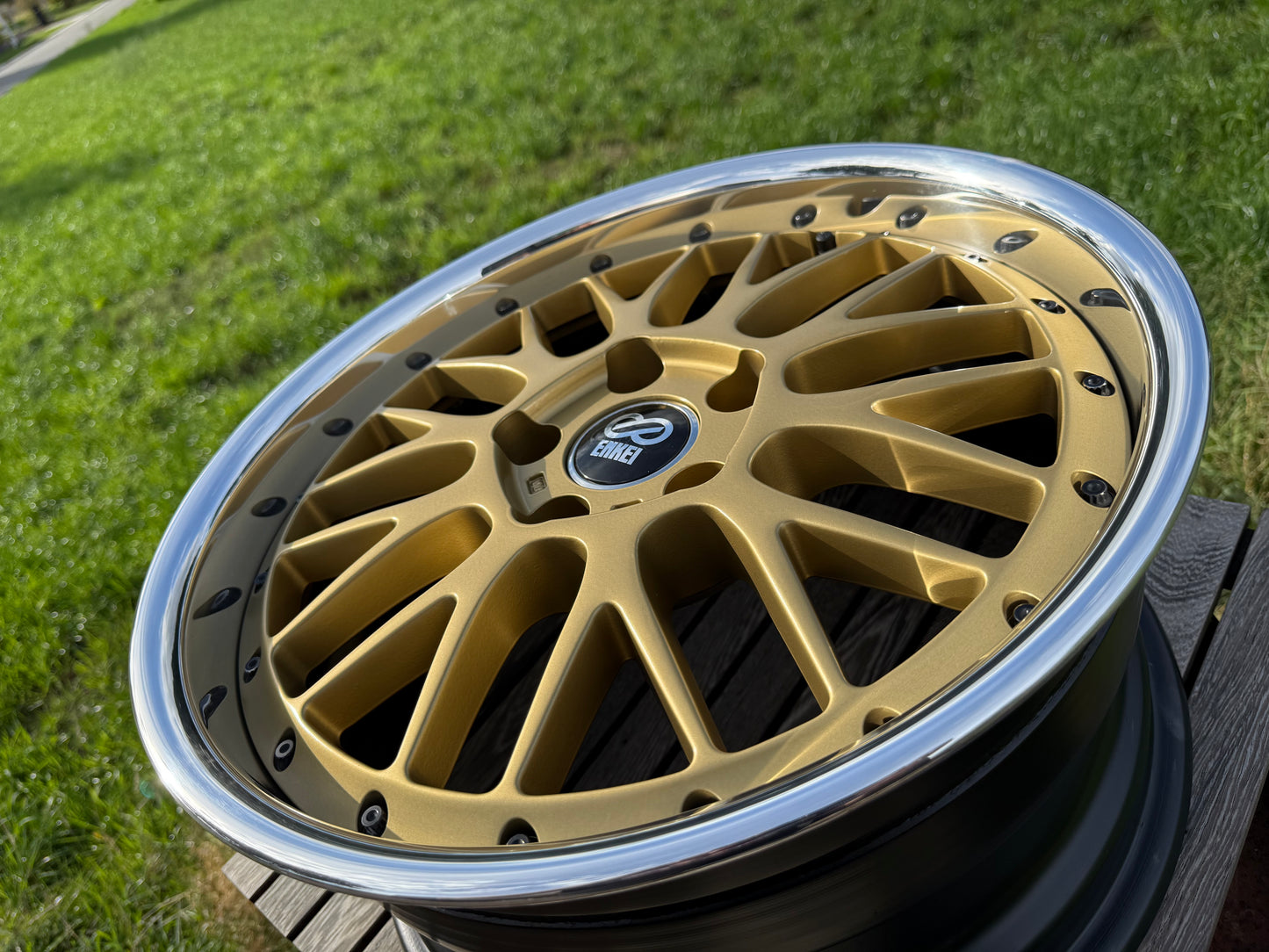 17” Enkei Algernon 5x114.3 wheels