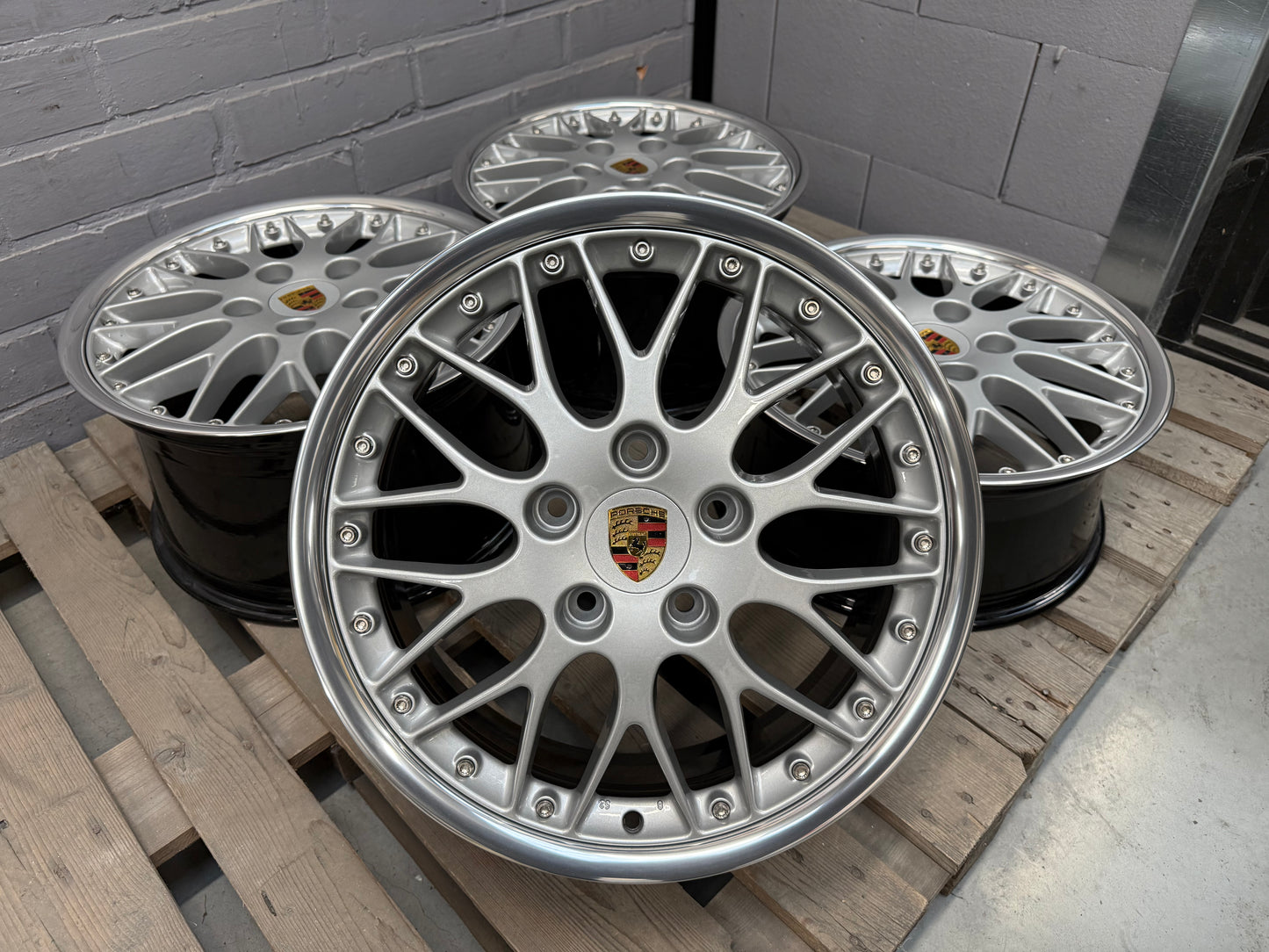 18” Porsche Sportclassic II 5x130 wheels ( BBS RS )