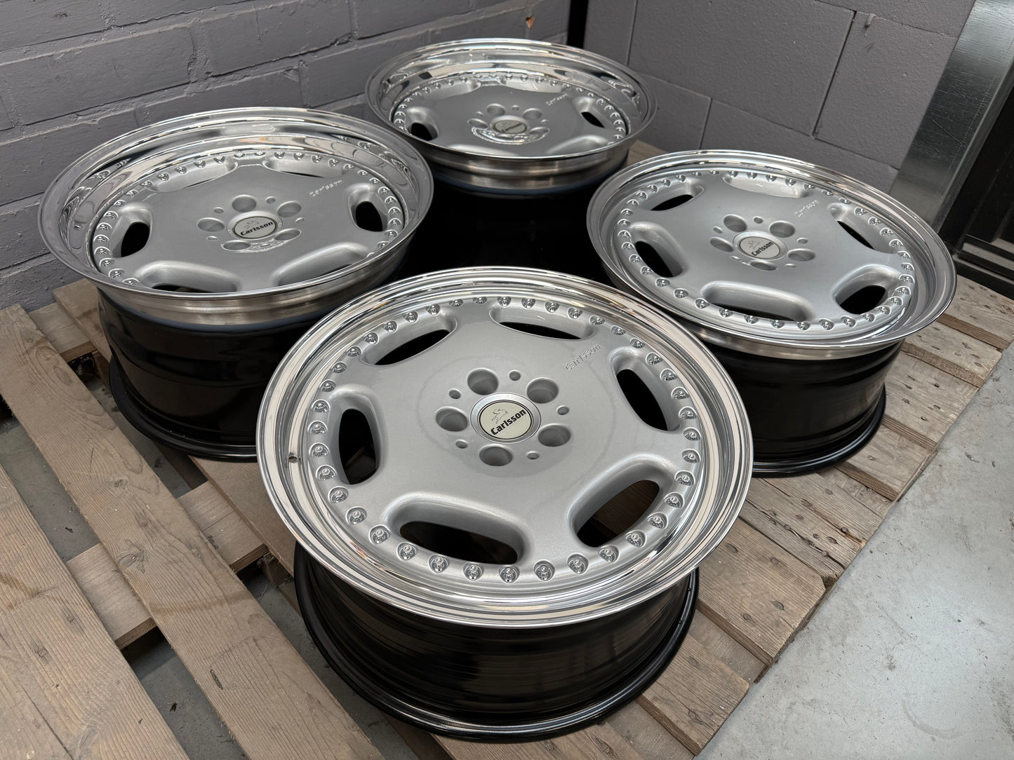 19” Carlsson 3/6 5x112 wheels ( Mercedes )