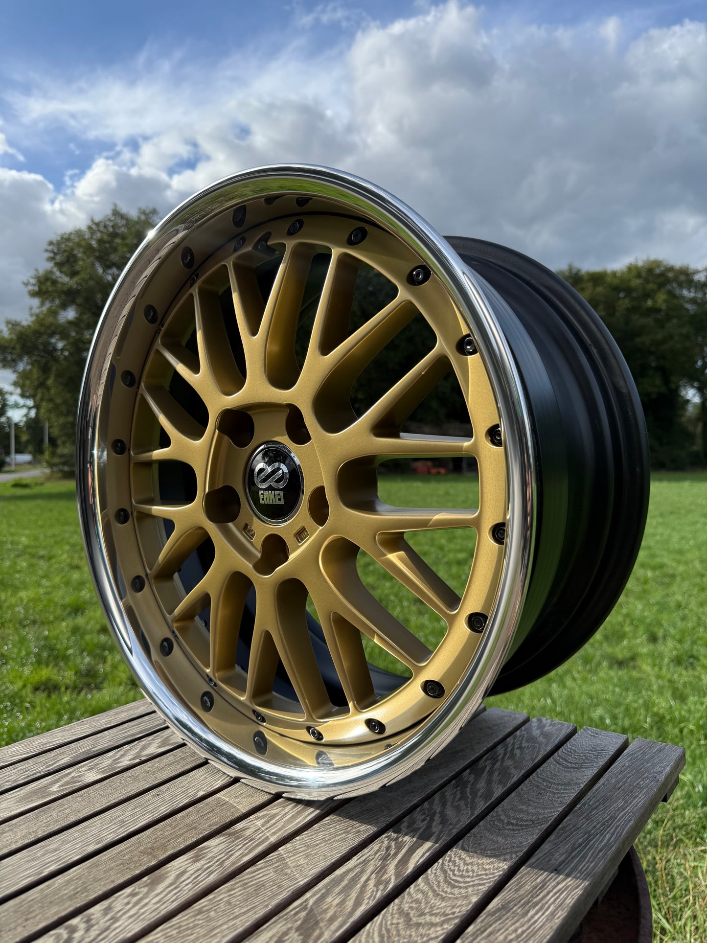 17” Enkei Algernon 5x114.3 wheels