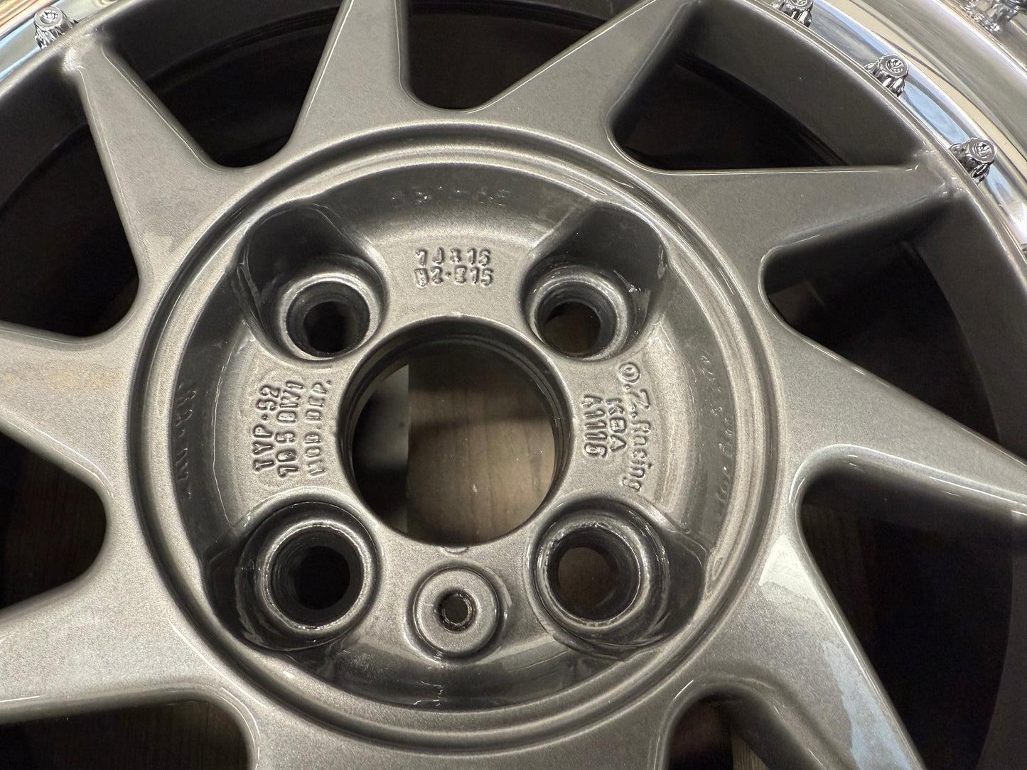 15” Oz Turbo 4x100 Wheels