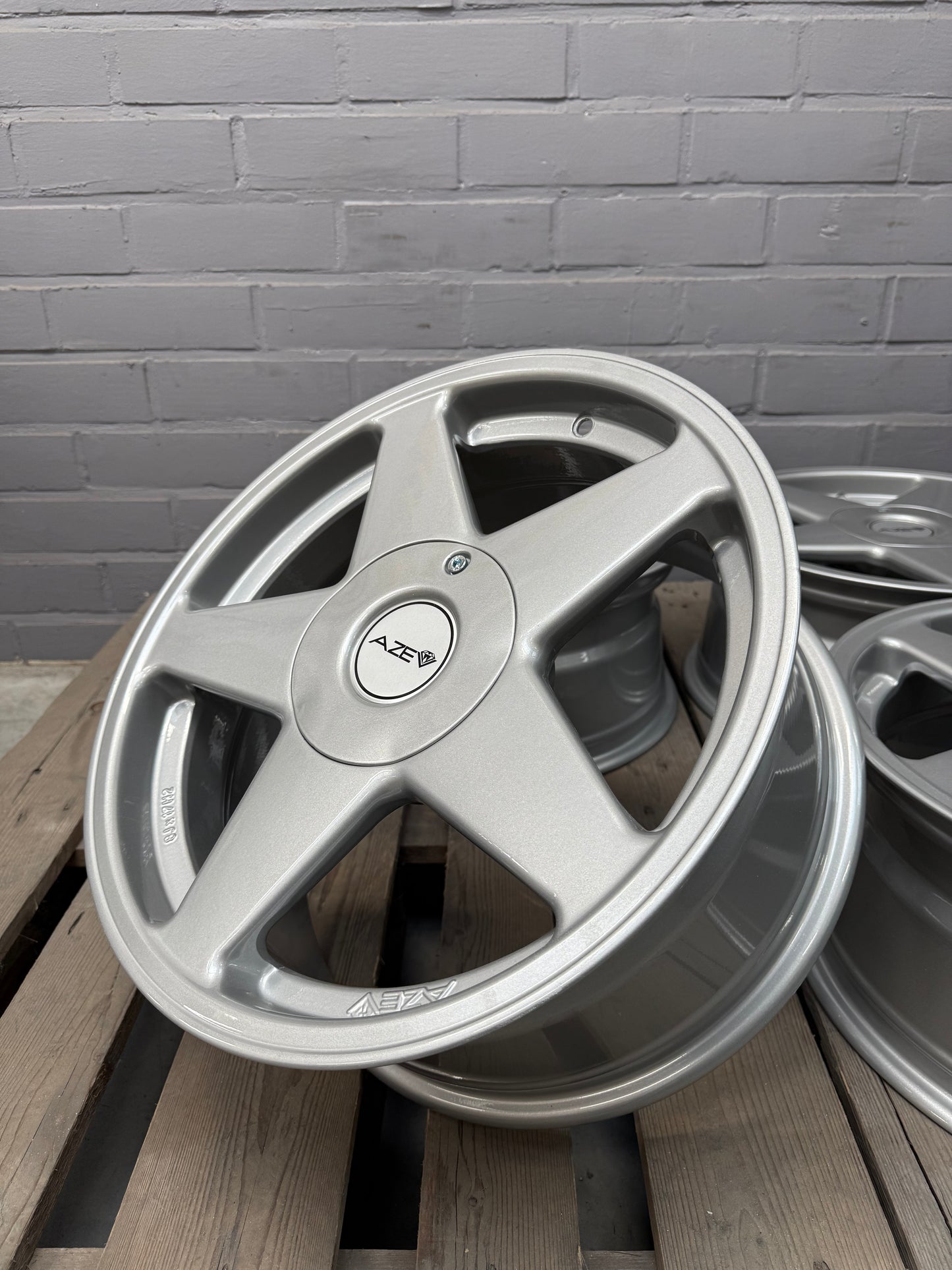 17” Azev A 5x112 wheels