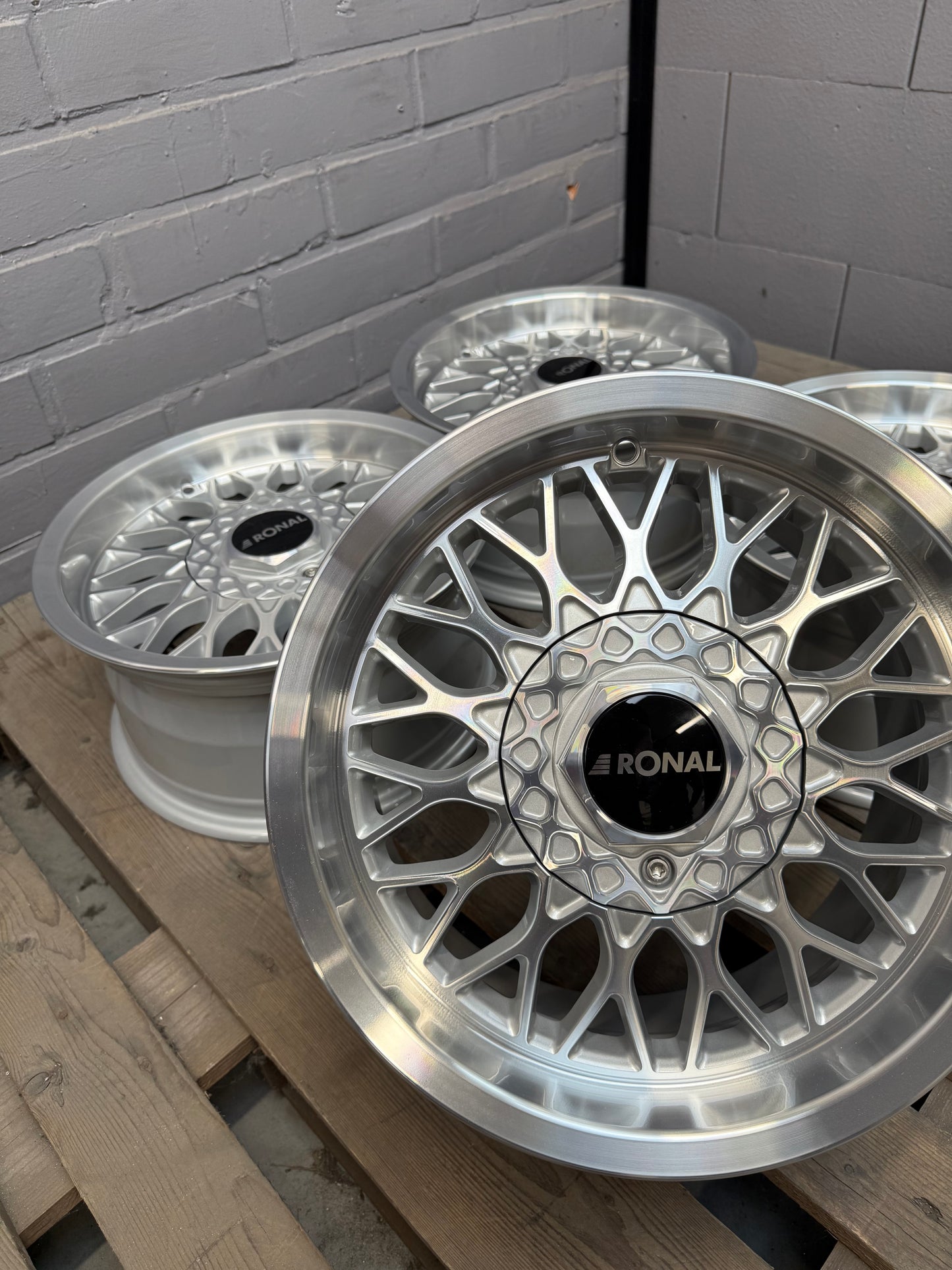 15” Ronal LS 4x100 wheels