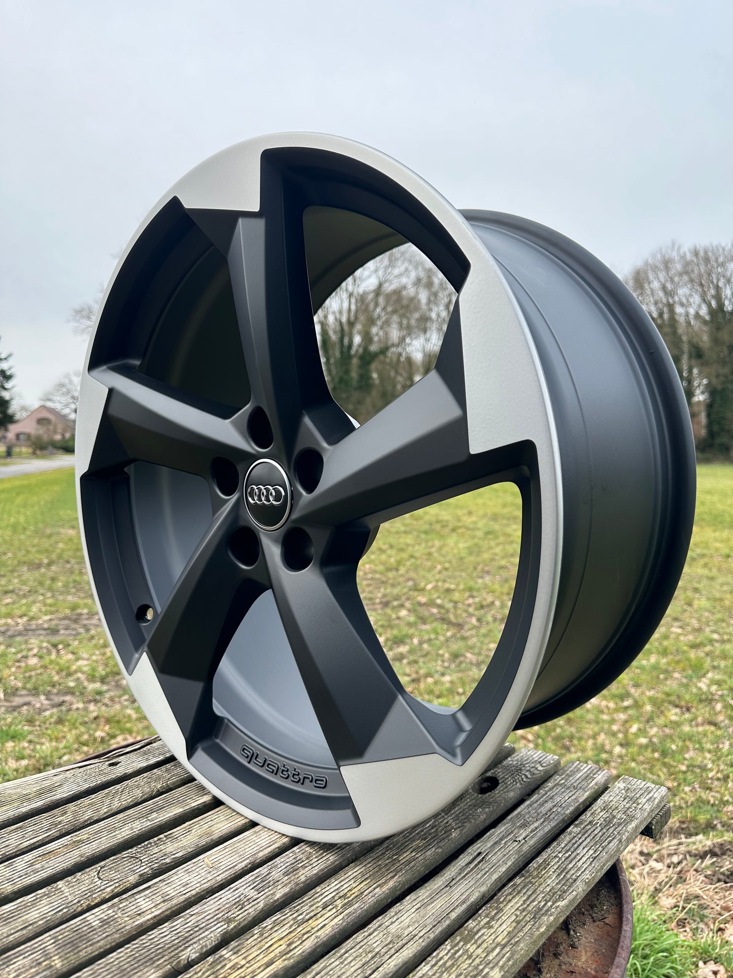 20” Audi Rotor “Quattro” 5x112 wheels