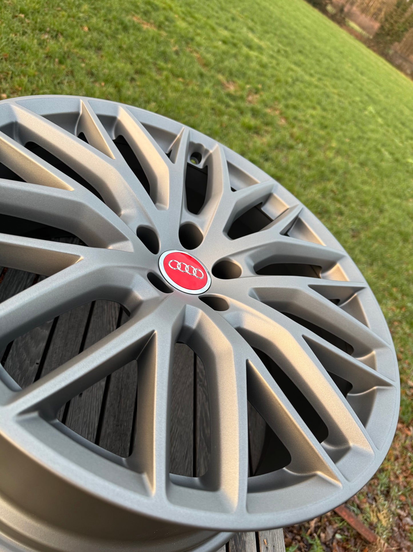 19” Original Audi 5x112 Y-Spoke wheels