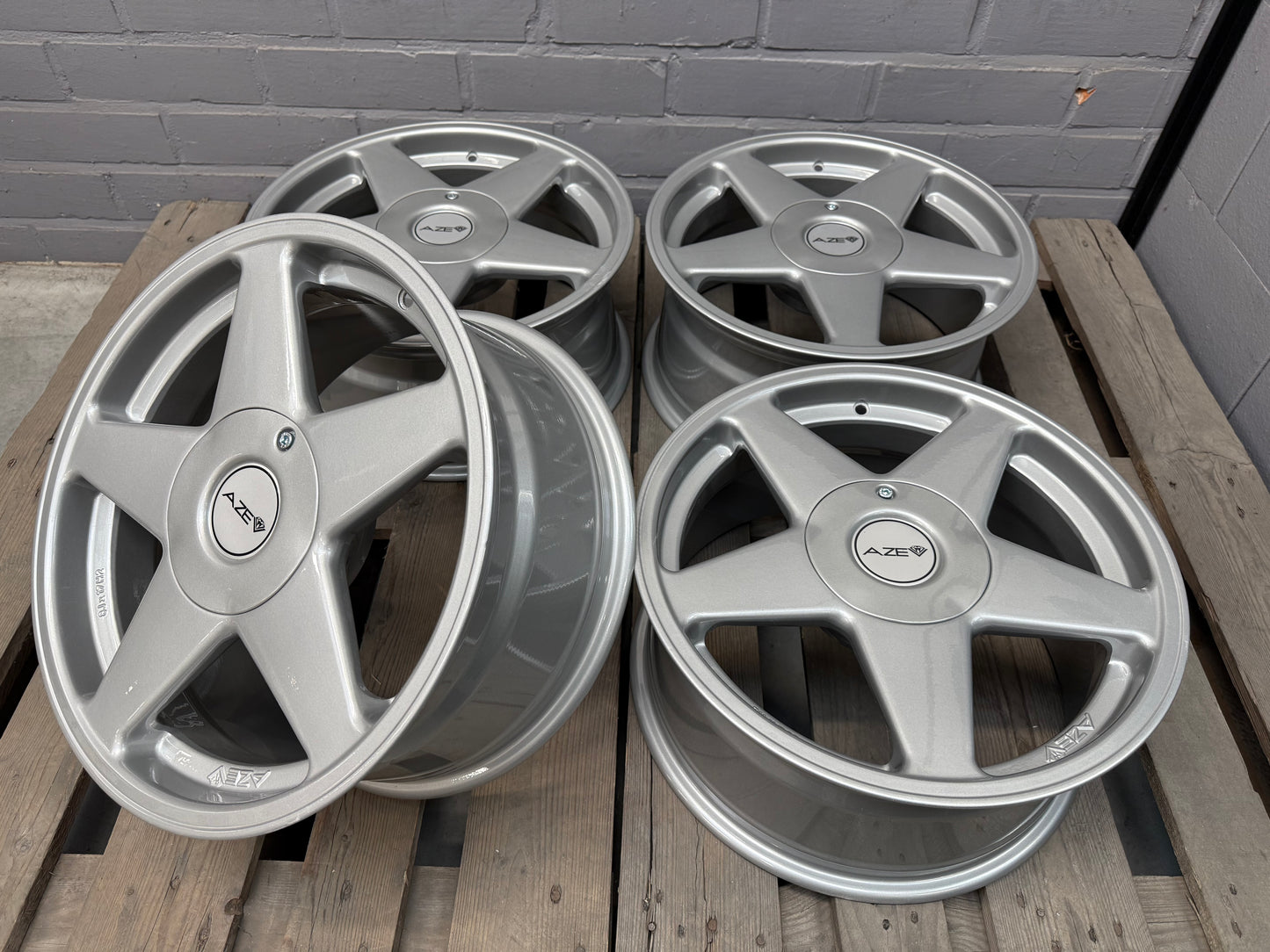 17” Azev A 5x112 wheels