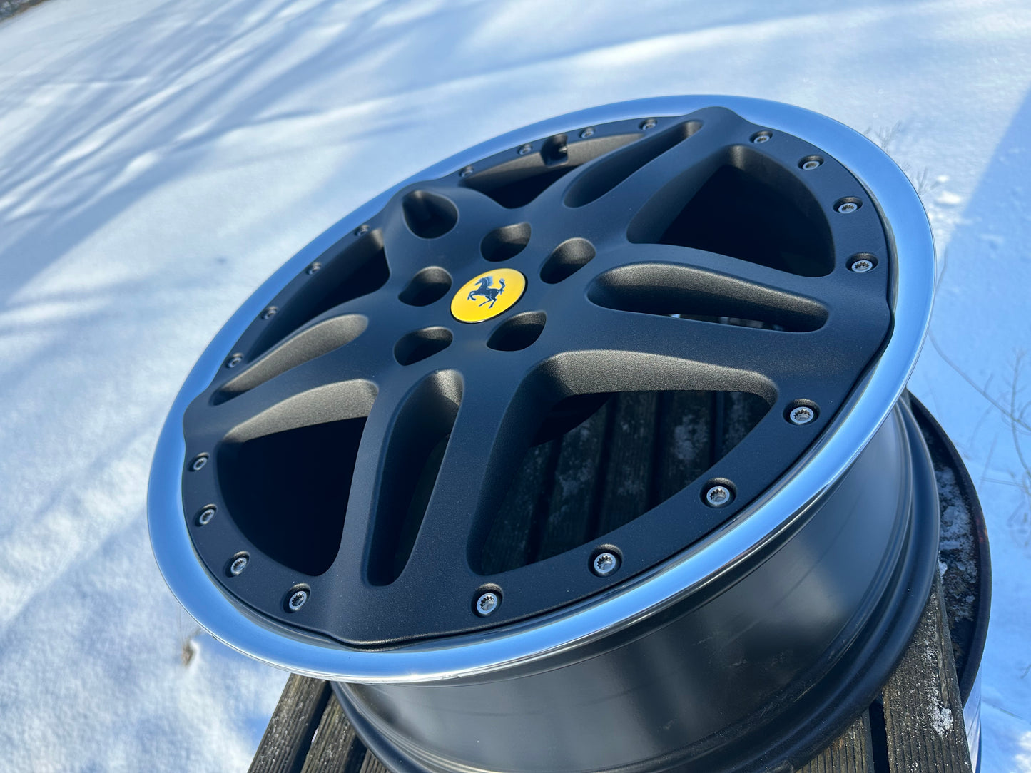 19” Ferrari BBS 5x112 wheels ( 4x Front 8.5x19 )