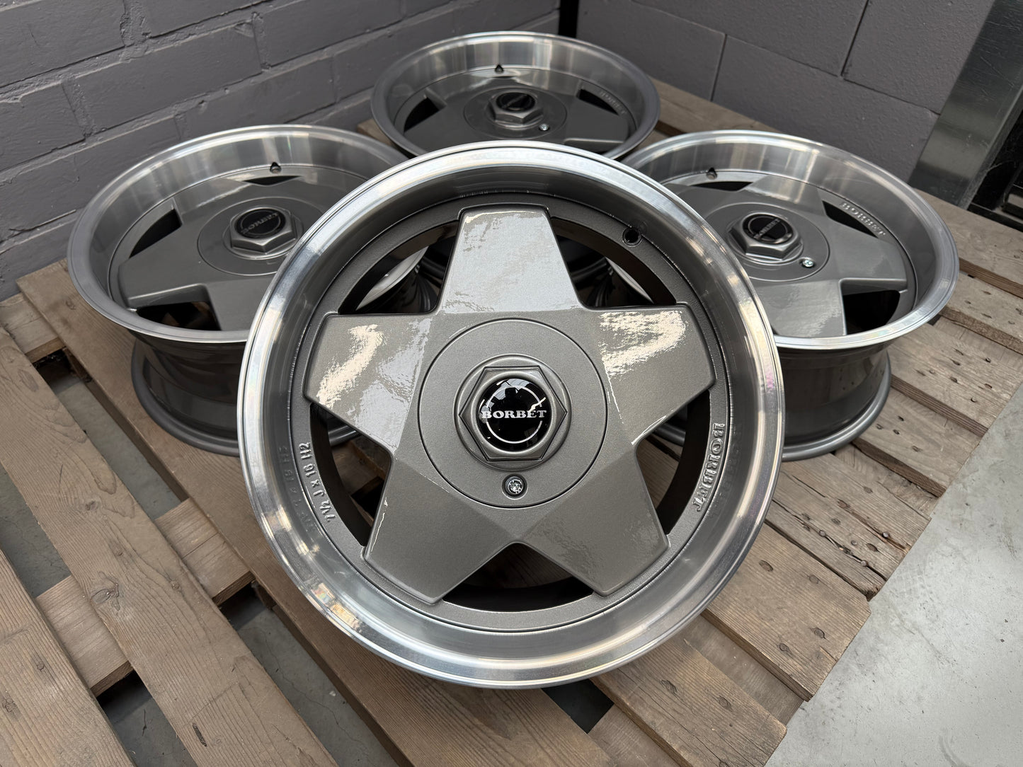 16” Borbet A 5x98 wheels ( Fiat Lancia Alfa )