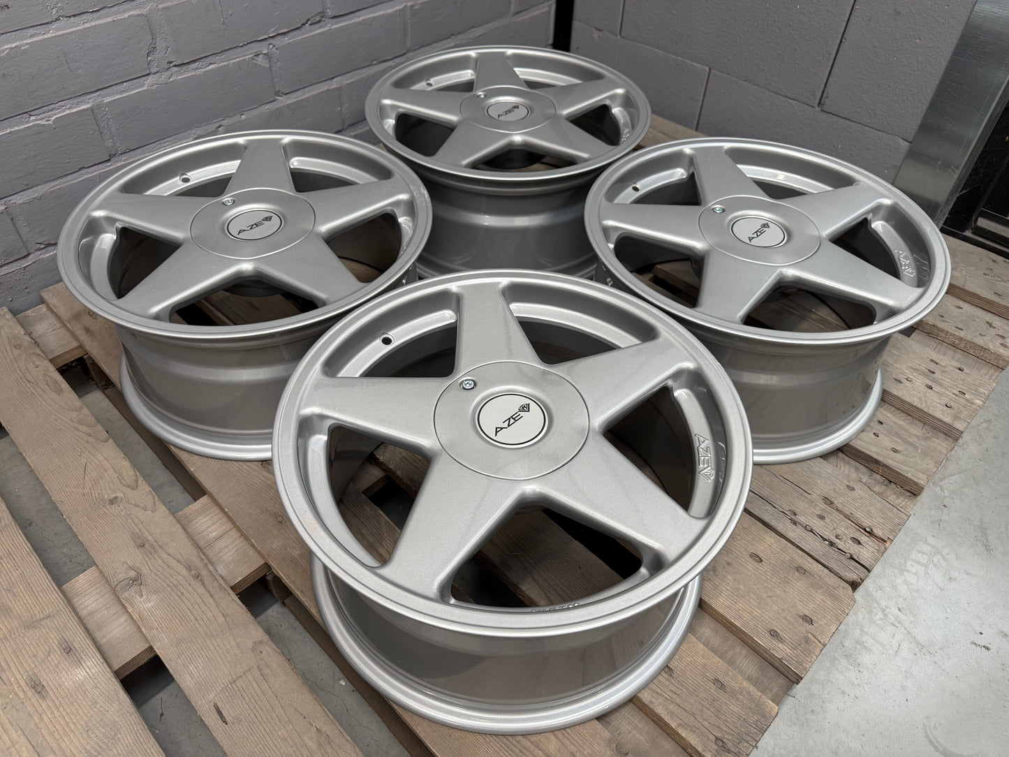 17” Azev A 5x112 wheels