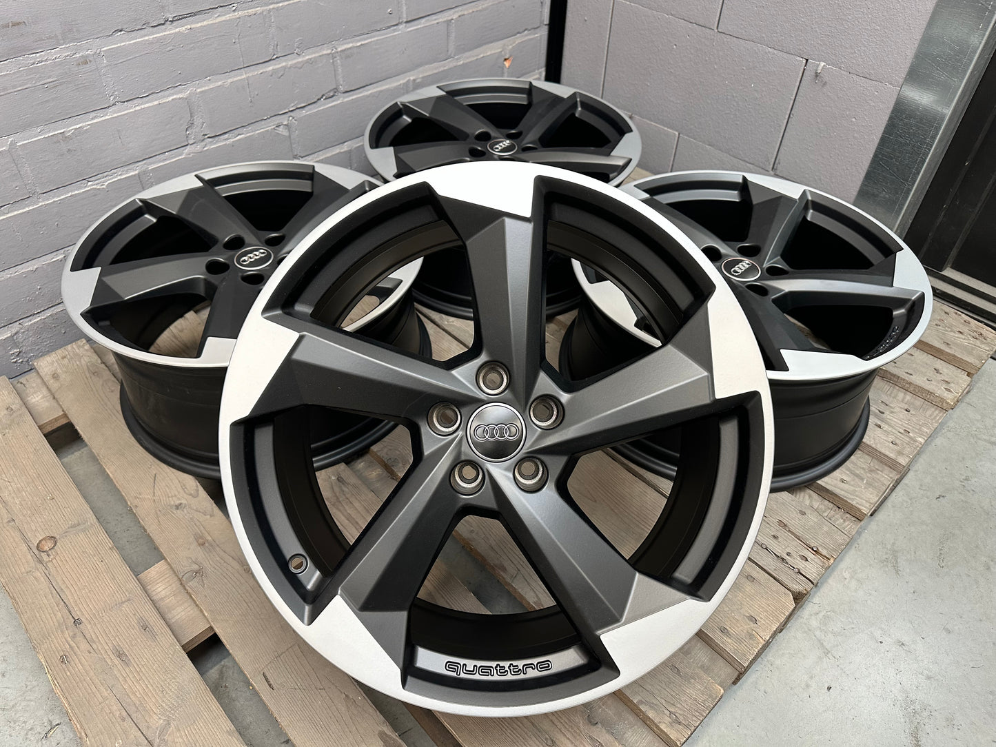 20” Audi Rotor “Quattro” 5x112 wheels