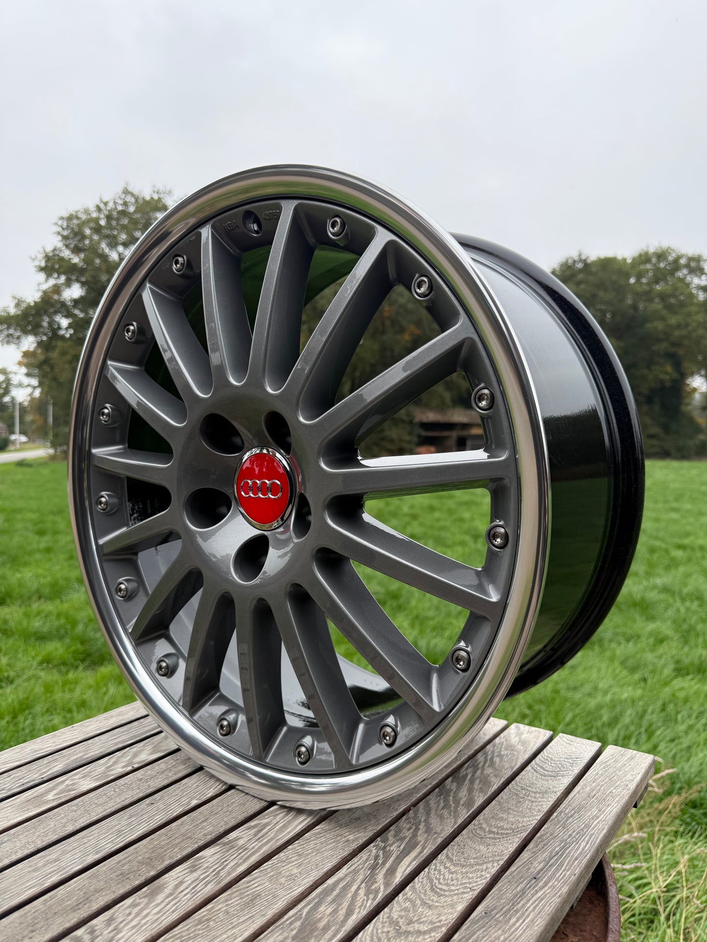 18” Audi Calito 5x112 wheels ( BBS RT250 )