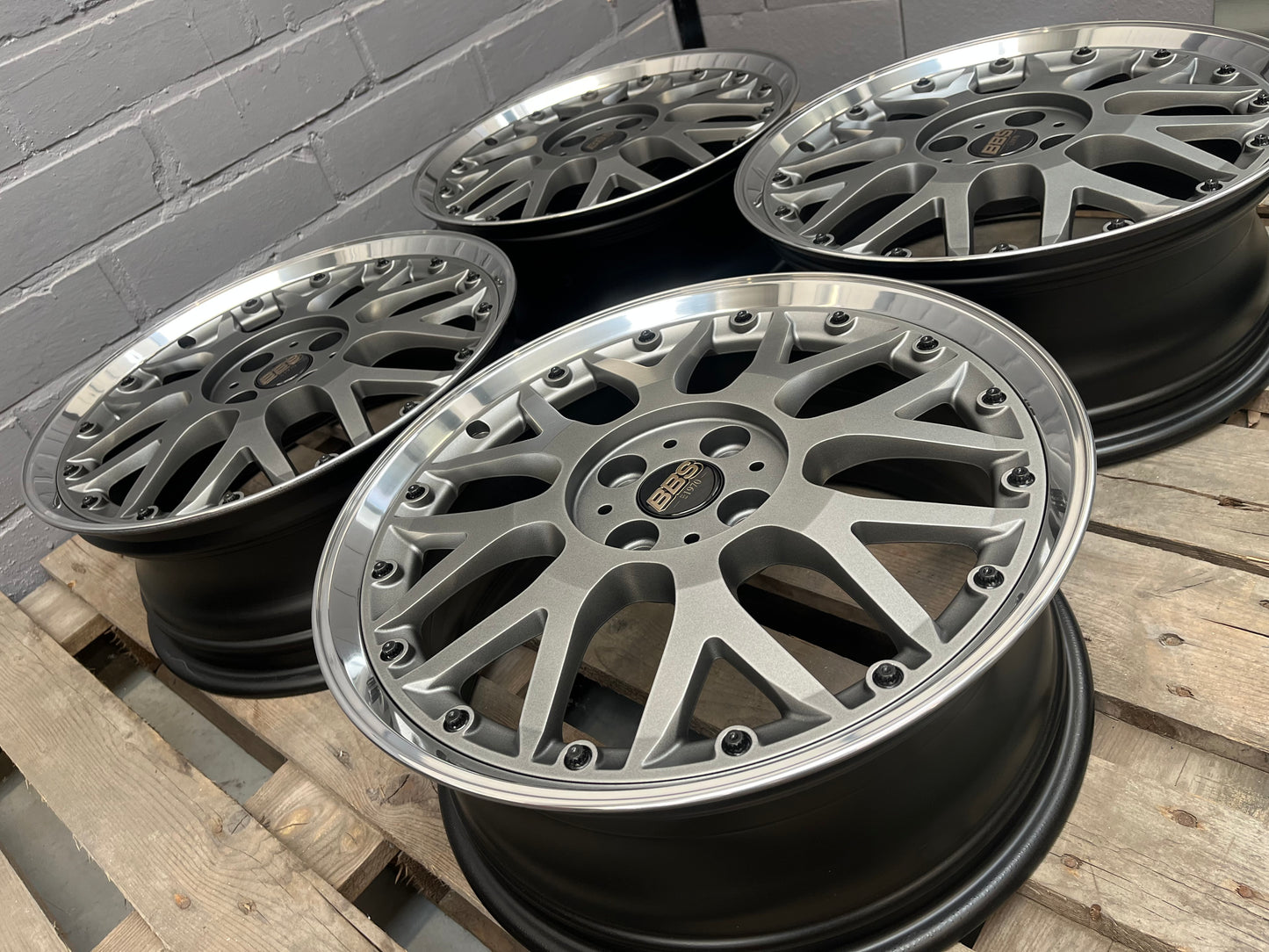 17” Custom mini cross spoke 4x100 wheels ( BBS RS 873 )