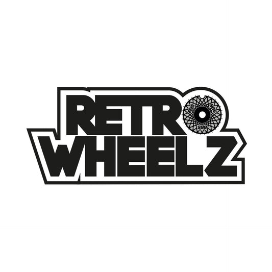 RetroWheelz logo sticker