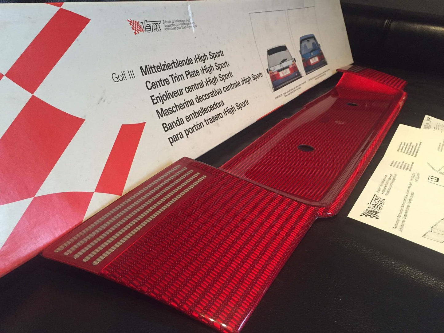 Vw Golf Mk3 Heckblende Votex