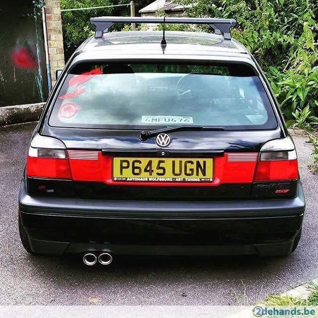 Vw Golf Mk3 Heckblende Votex