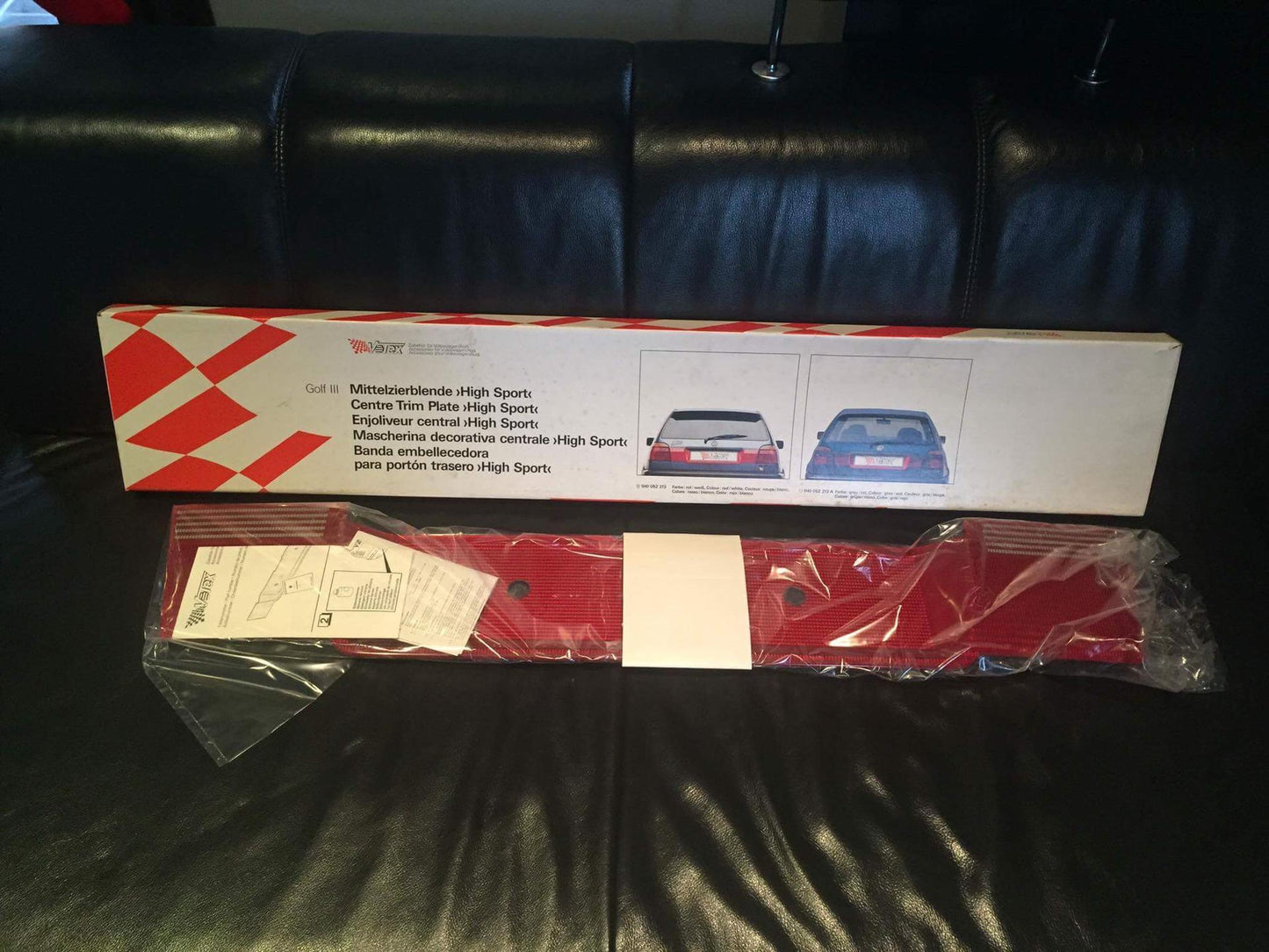 Vw Golf Mk3 Heckblende Votex