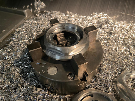 BBS RF hex nut centercaps