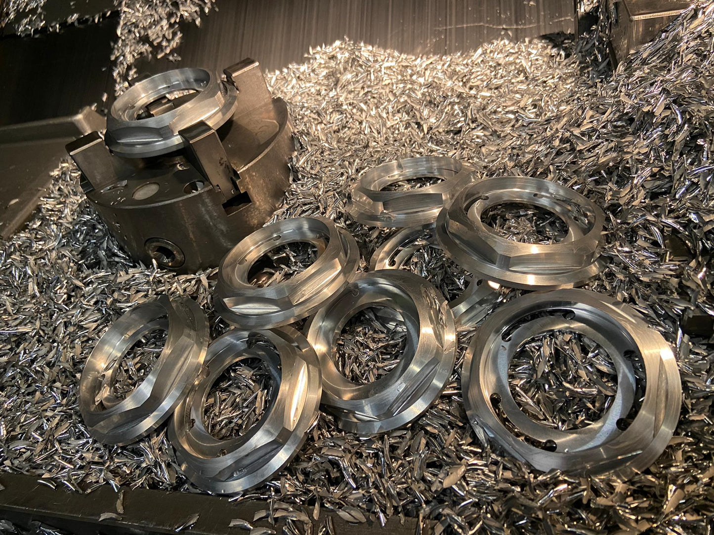 BBS RF hex nut centercaps