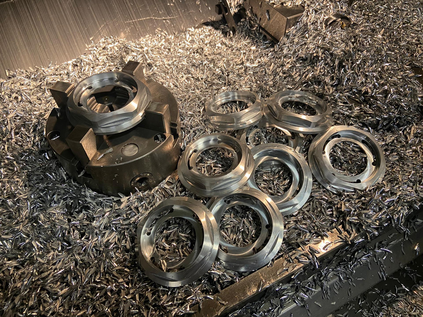 BBS RF hex nut centercaps