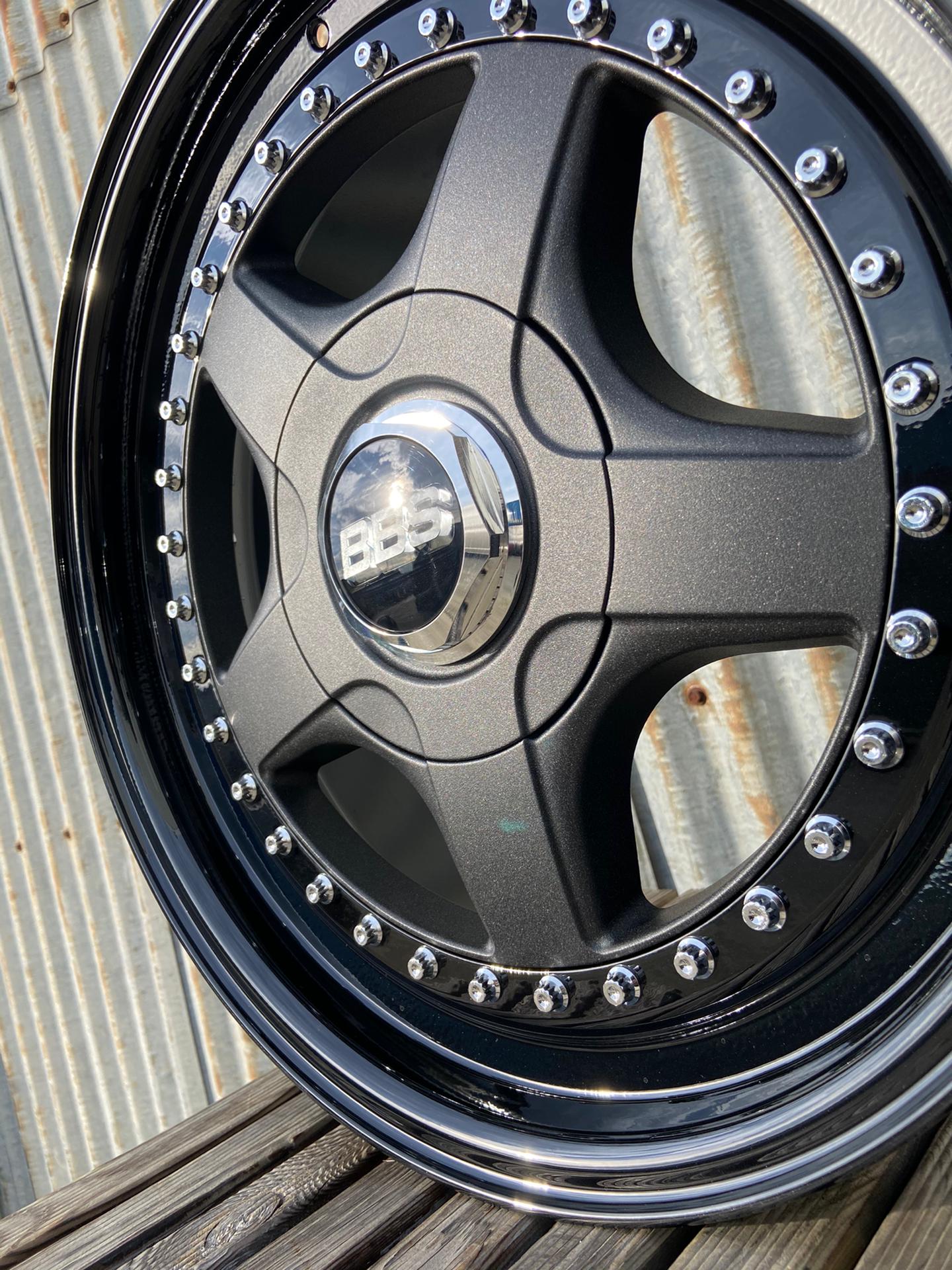 BBS RF hex nut centercaps