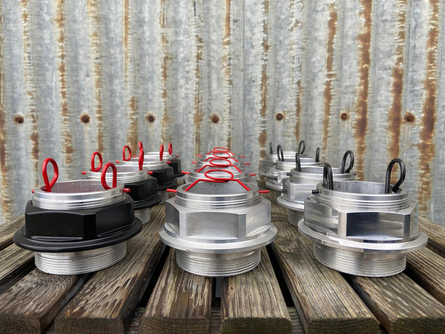 Centerlock look hex nuts for BBS