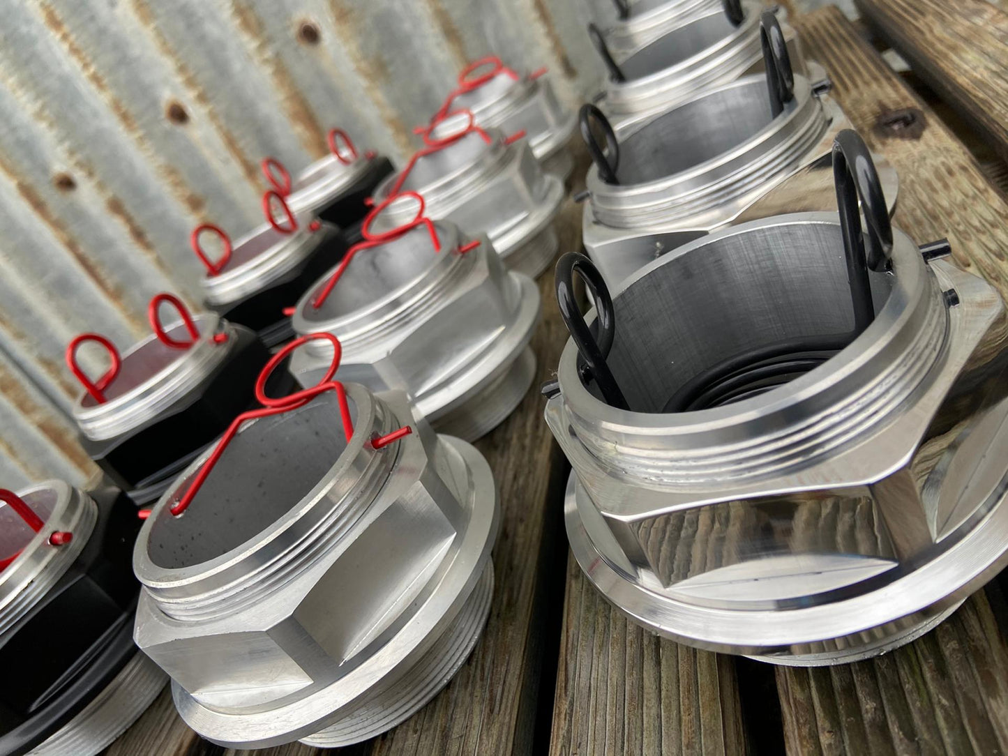 Centerlock look hex nuts for Rotiform