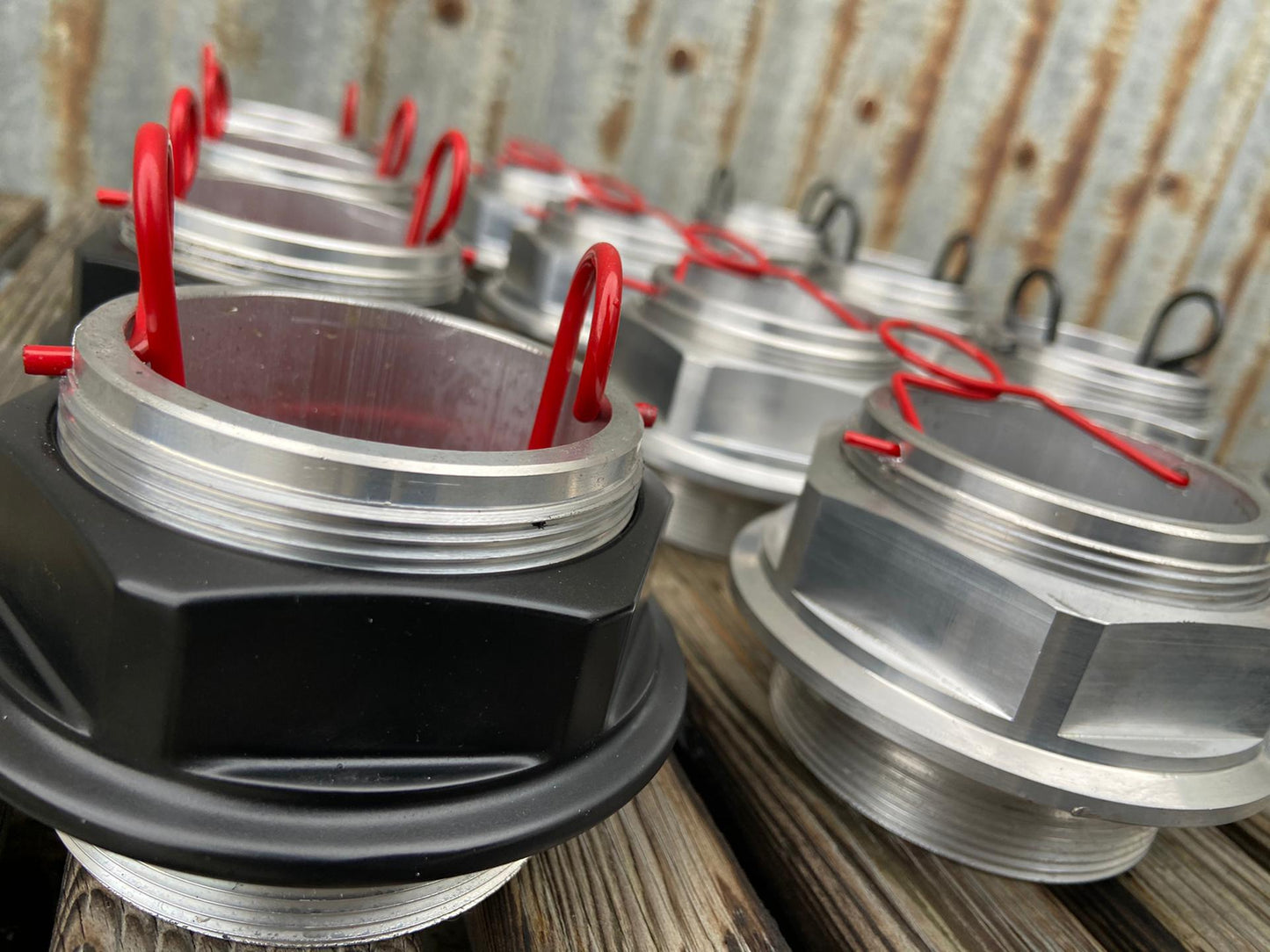 Centerlock look hex nuts for Rotiform