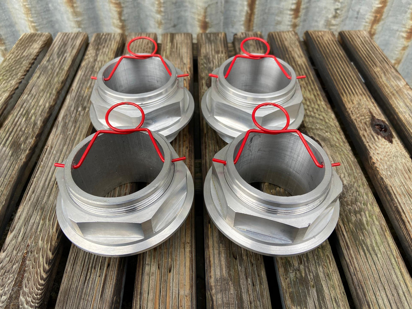 Centerlock look hex nuts for BBS