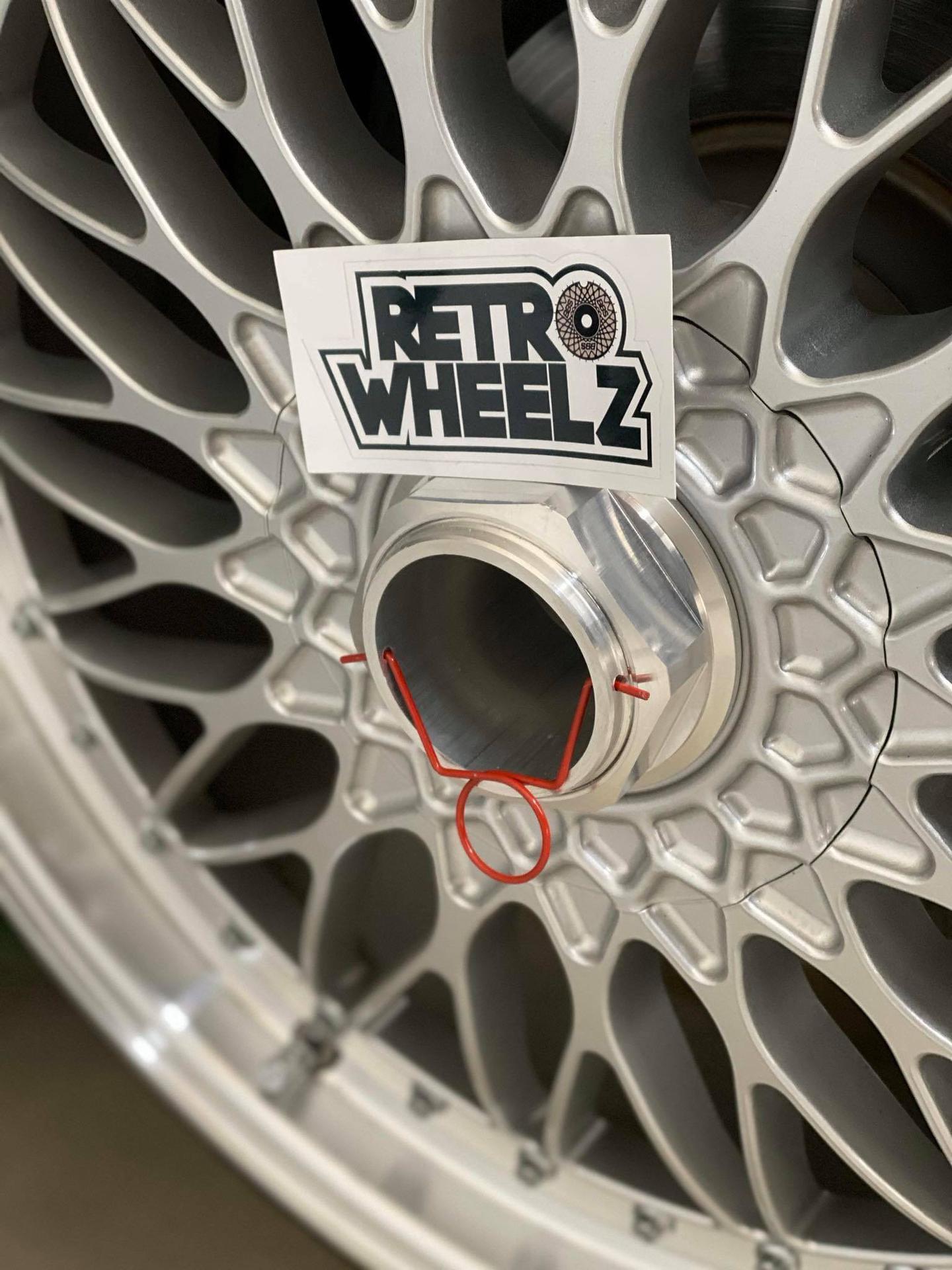 Centerlock look hex nuts for BBS