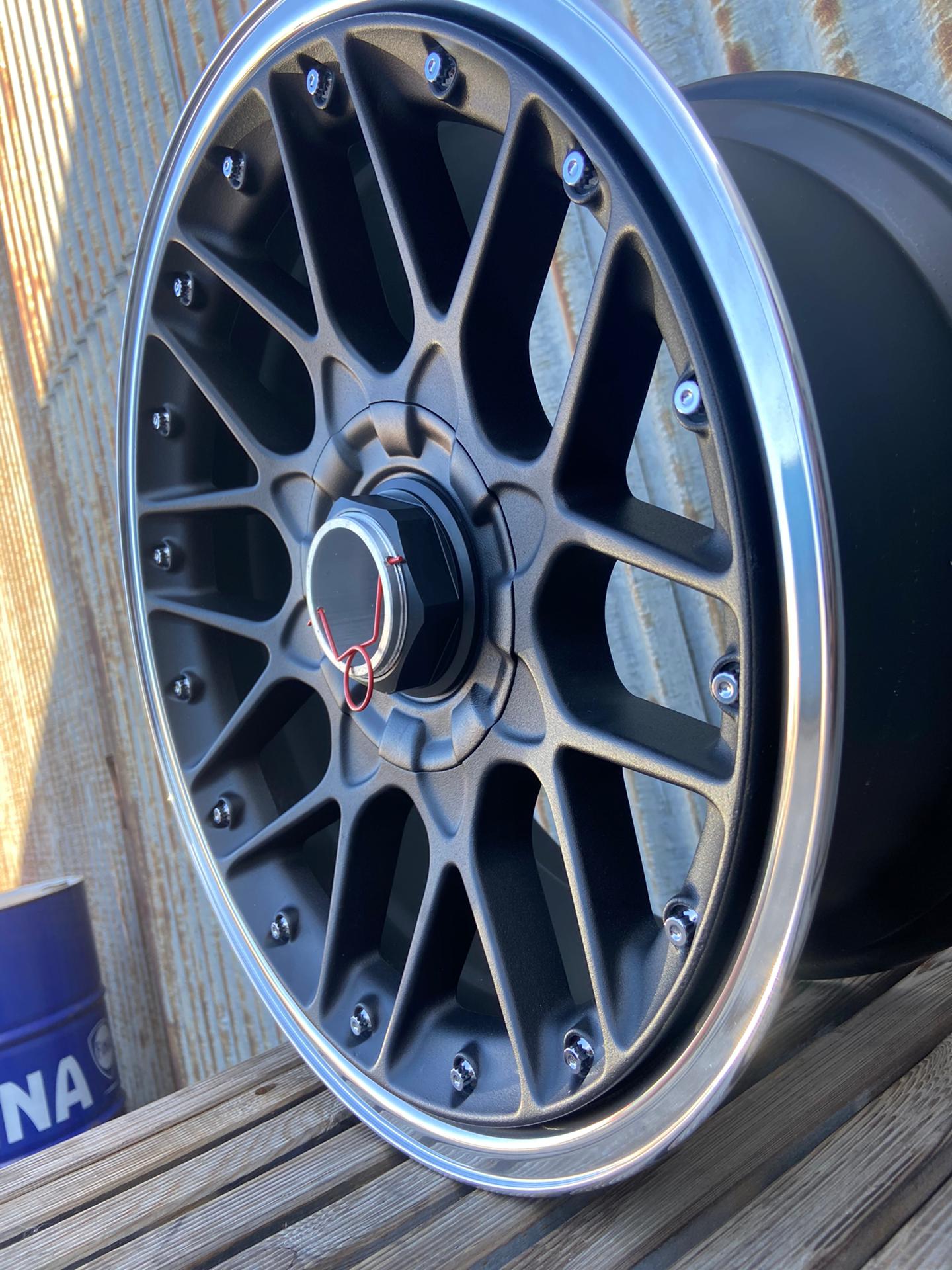 Centerlock look hex nuts for BBS