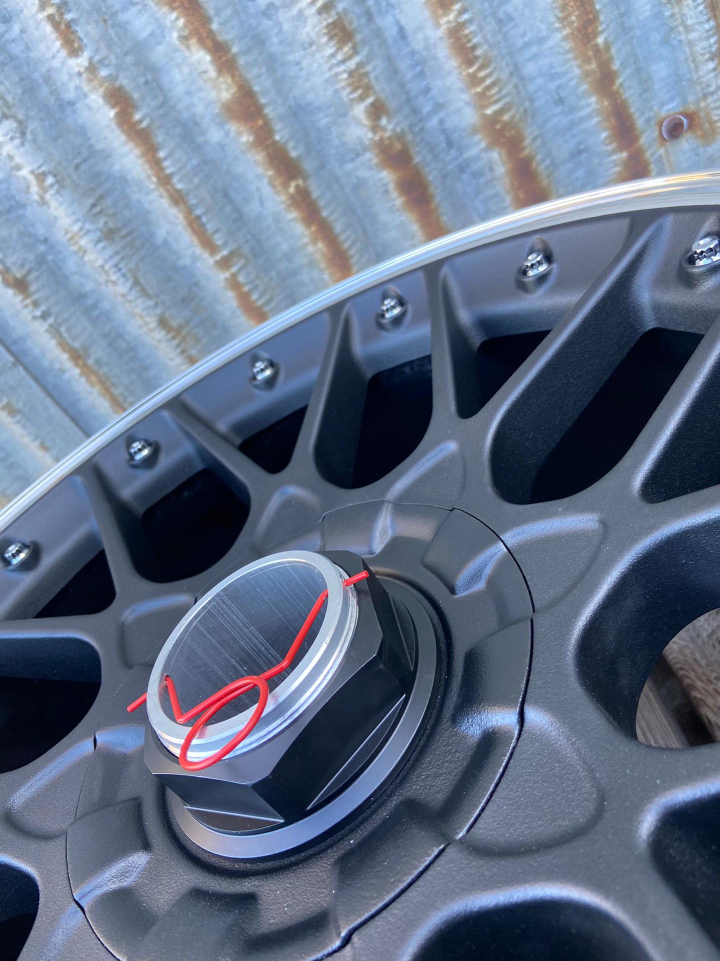 Centerlock look hex nuts for BBS