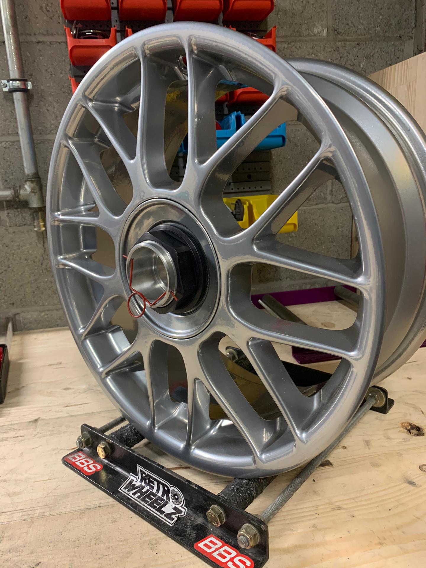 Centerlock look hex nuts for BBS