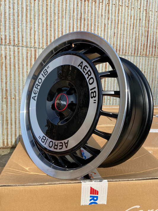 18" Ronal Aero R50 5x100 wheels