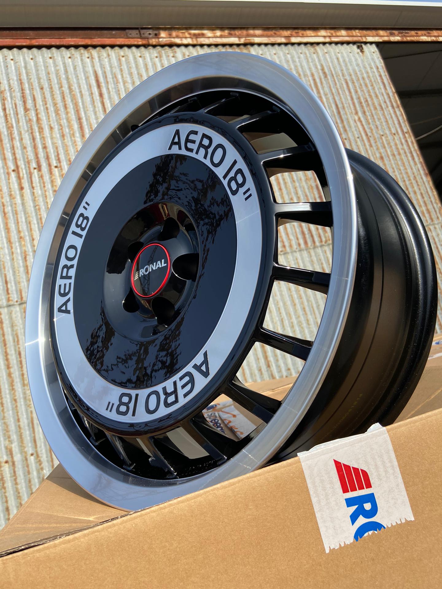 18" Ronal Aero R50 5x100 wheels