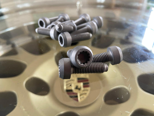 Audi BBS Speedline titanium bolts hardware
