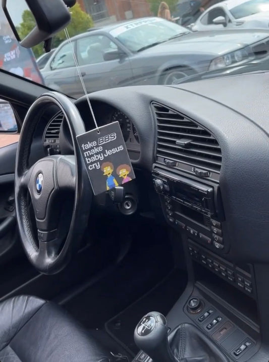 RetroWheelz Air Fresheners Fake BBS