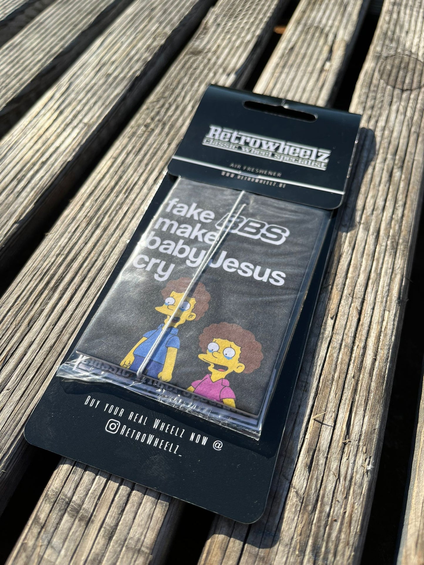 RetroWheelz Air Fresheners Fake BBS