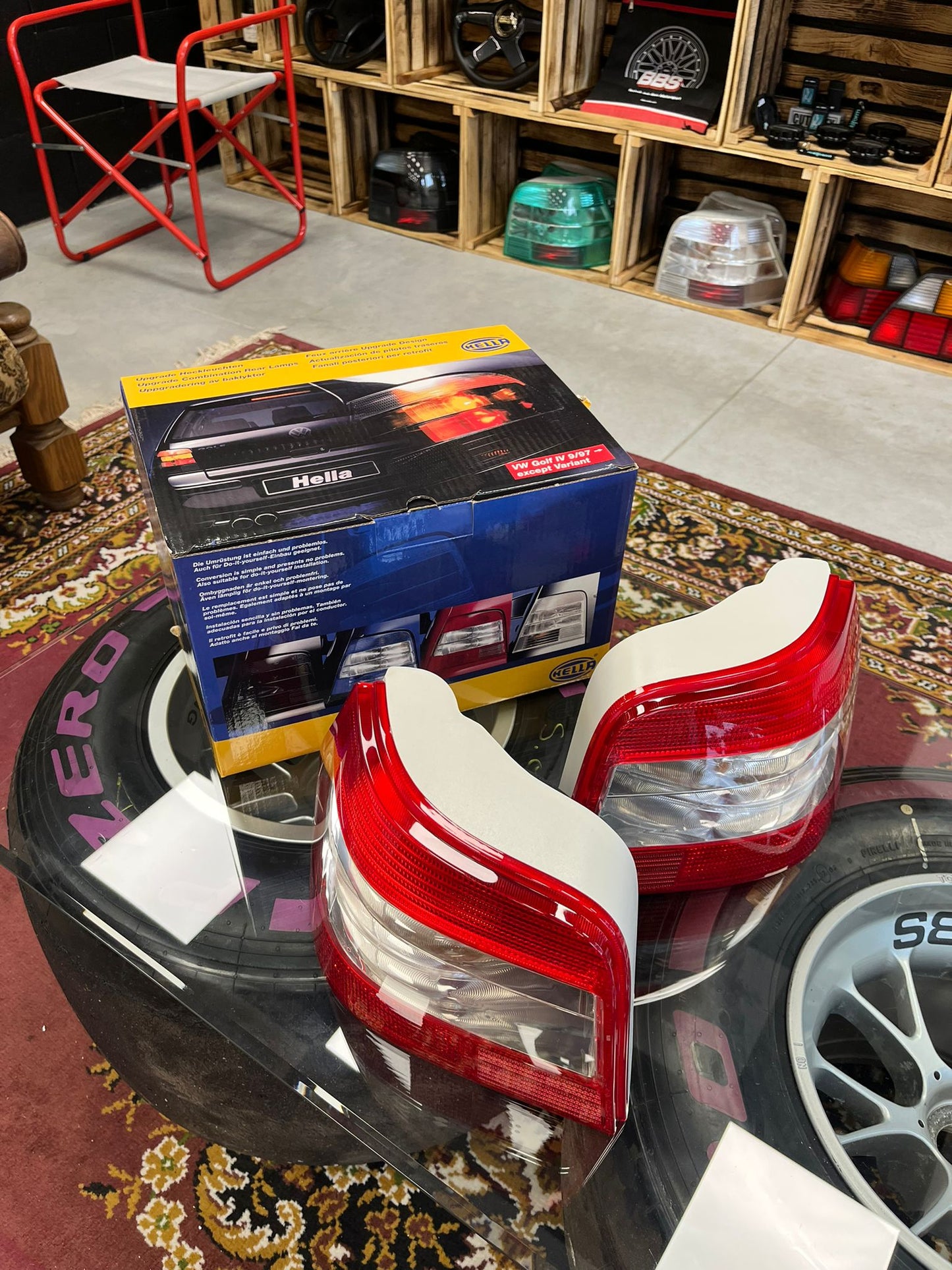 Hella Magic Color Tail Light Rear Vw Golf mk4