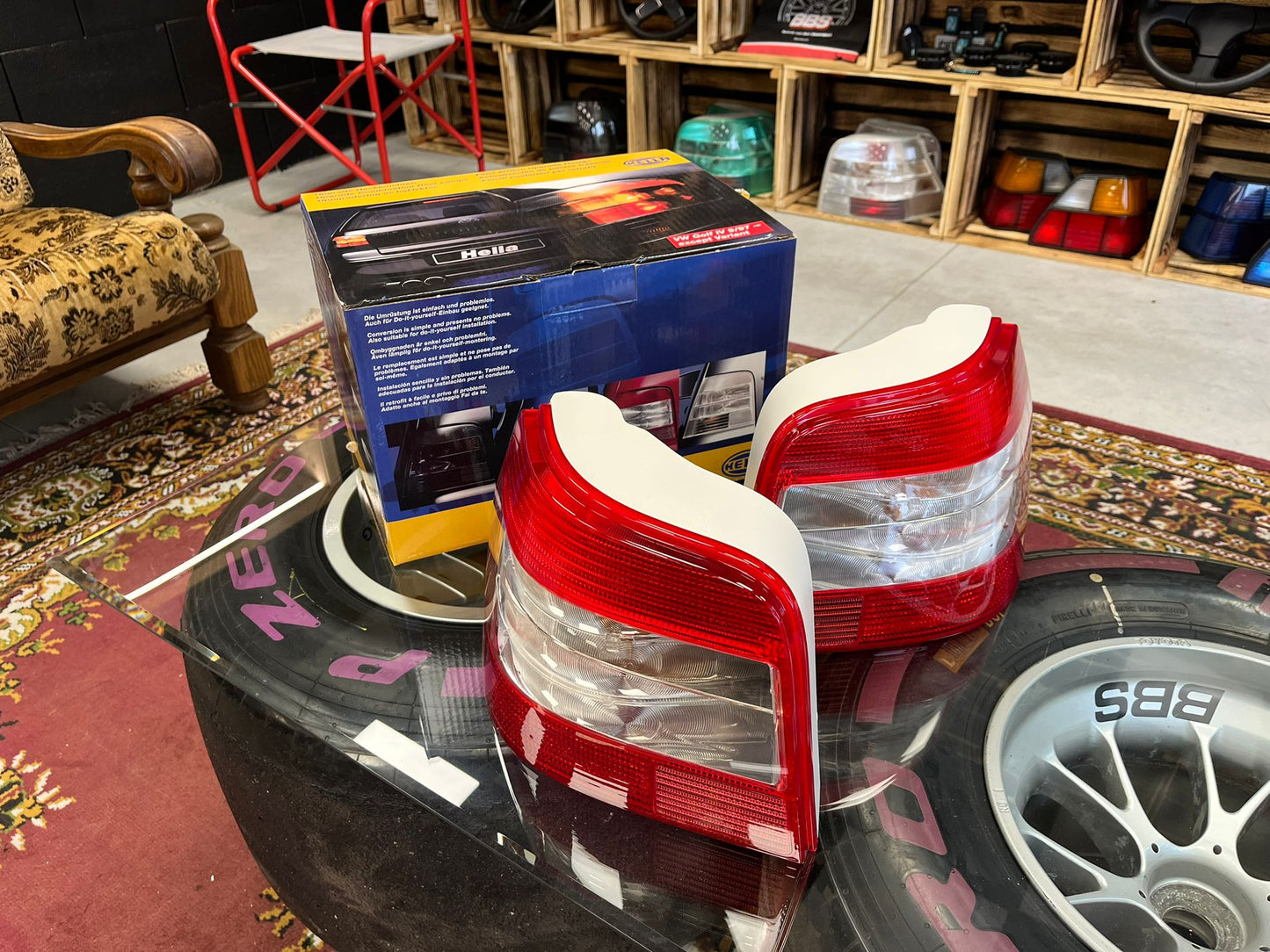 Hella Magic Color Tail Light Rear Vw Golf mk4