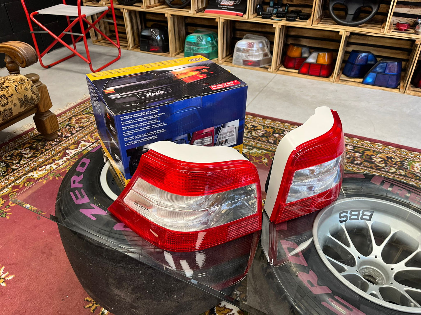 Hella Magic Color Tail Light Rear Vw Golf mk4