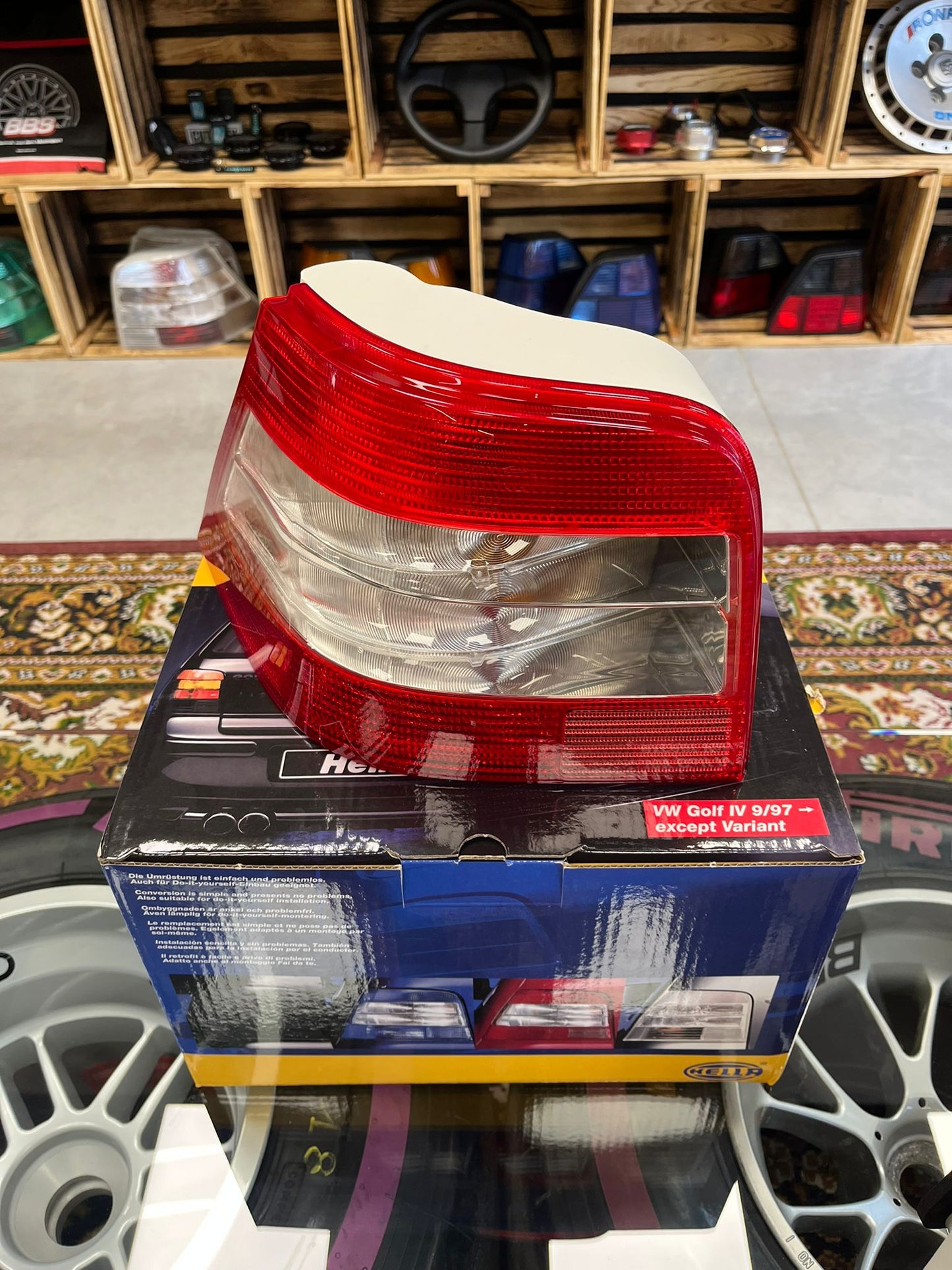 Hella Magic Color Tail Light Rear Vw Golf mk4