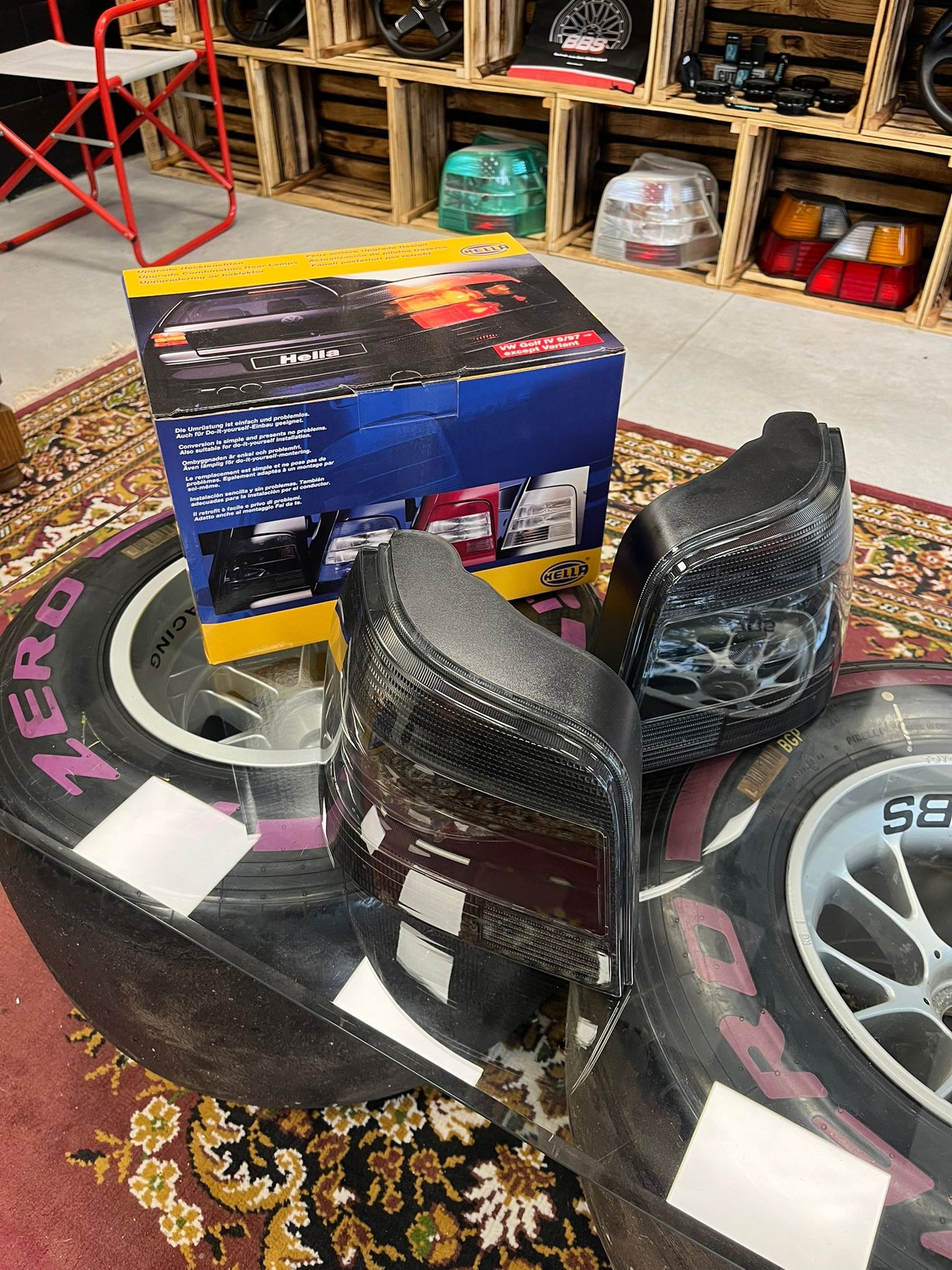 Hella Magic Color Tail Light Rear Vw Golf mk4