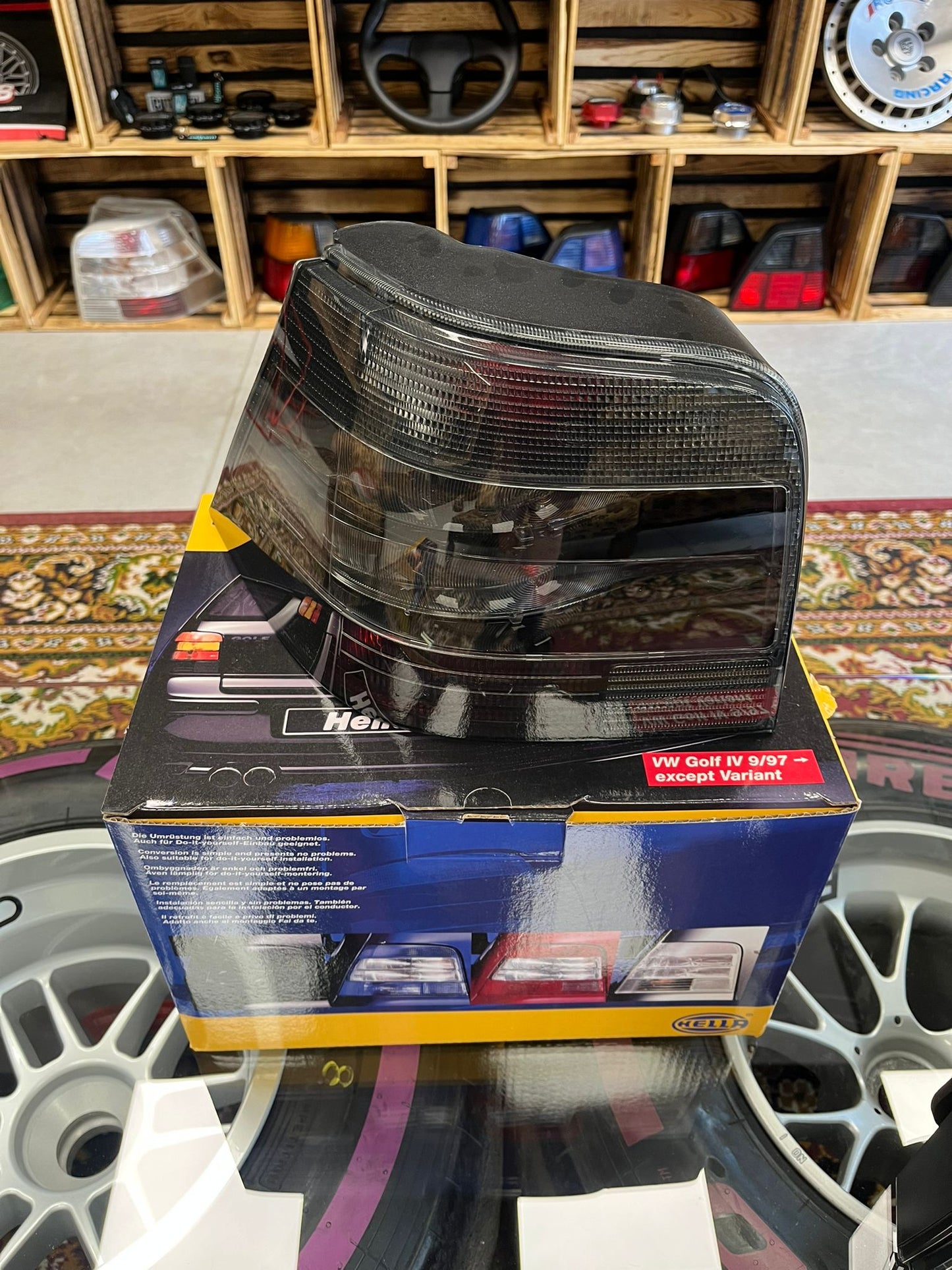 Hella Magic Color Tail Light Rear Vw Golf mk4