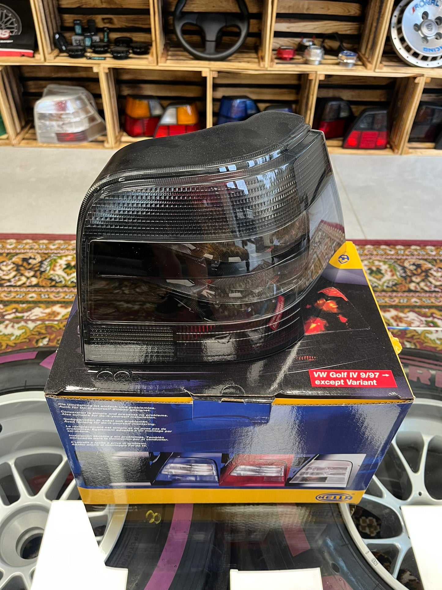 Hella Magic Color Tail Light Rear Vw Golf mk4